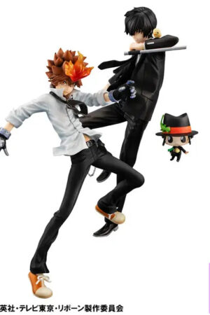 MegaHouse – G.E.M. Series Reborn! Tsunayoshi Sawada & Kyoya Hibari & Reborn Set Complete Figure (Licensed) - Ph
