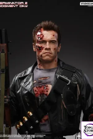 Queen Studio - Terminator 2: T-800 Battle Damaged (Mechanical) (Licensed) - Photo 1 | TopGKStore