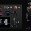 Reset Studio – NBA Nets Masked Kyrie Irving 1/6 Collectible Action Figure - Photo 2 | TopGKStore