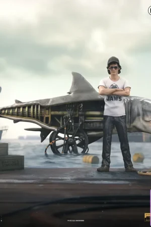 Iron Studio - Steven Spielberg (Jaws 50th Anniversary) - Jaws - Art Scale 1/10 Figure UNJAWS133025-10 (Licensed) - Photo 1 | 