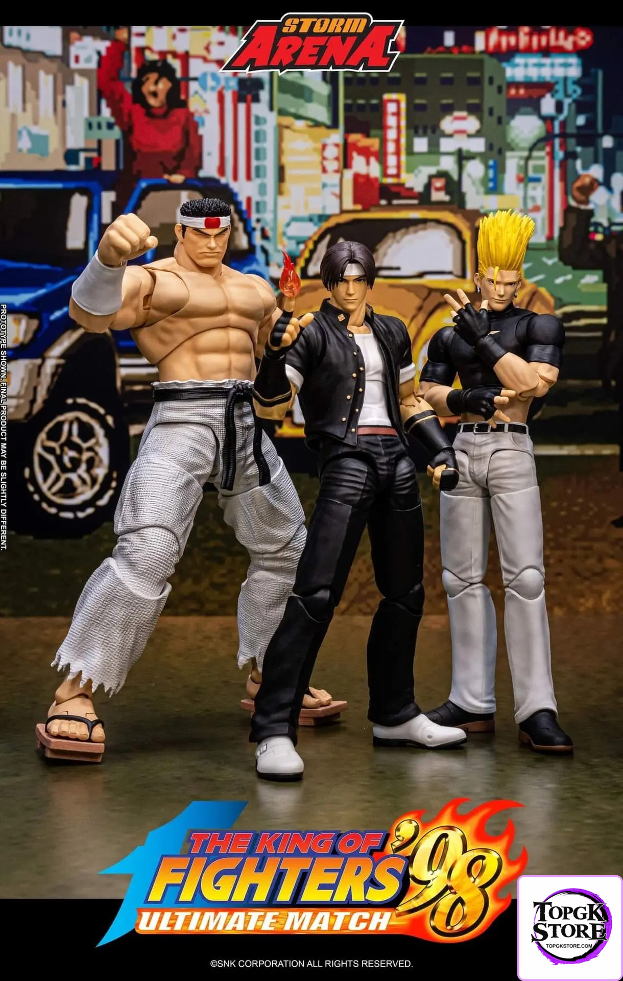 Storm Toys – 1/12 The King of Fighters ’98 Ultimate Match Nikaidou Benimaru Storm Arena (Licensed) - Photo 11 | T