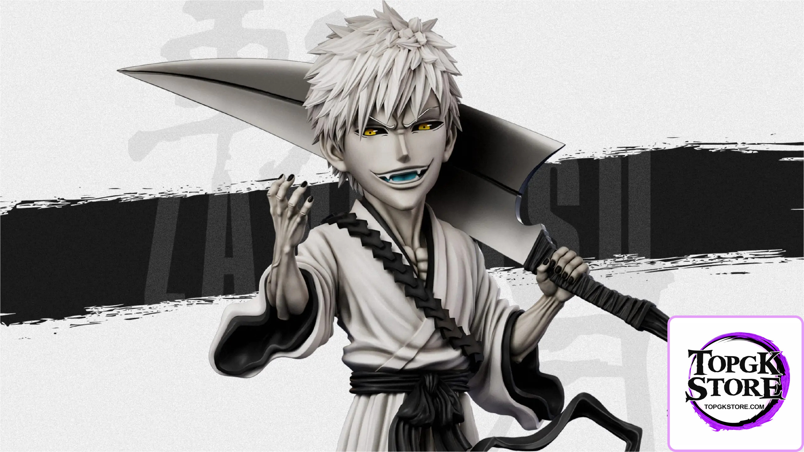 Yz Studio – Bleach Zanpakutō Spirits No. 004 Zangetsu Haku Ichigo - Photo 1 | TopGKStore