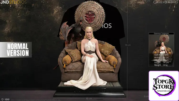 JND Studio – 1/3 Daenerys Targaryen of Game of Thrones HMS-025 HMS-025U (Licensed) - Photo 26 | TopGKStore