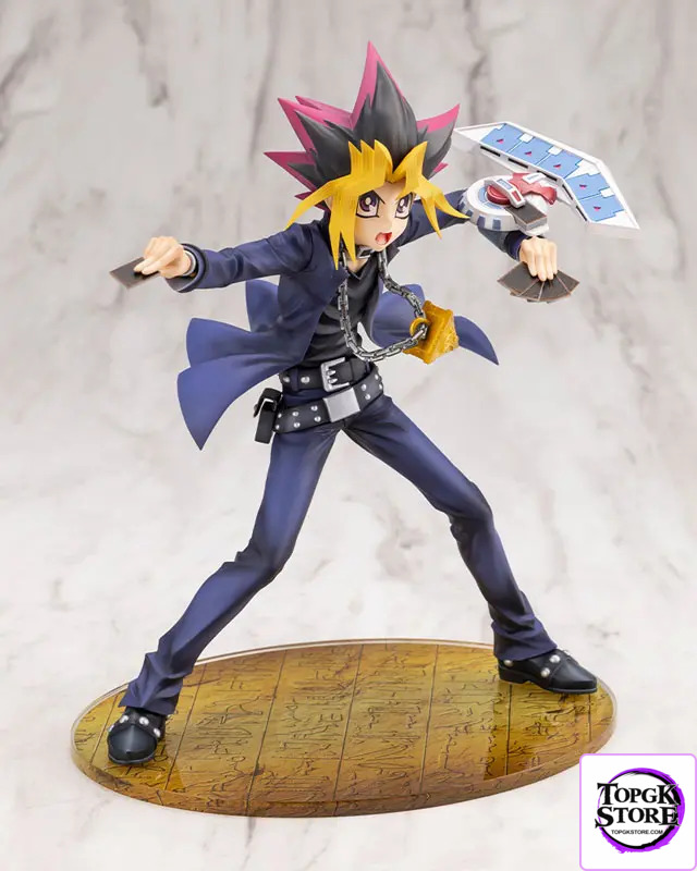 Kotobukiya – ARTFX J Yu-Gi-Oh! Duel Monsters Yugi Muto X Yugi Muto -Passionate Duelists- 1/7 Complete Figure (Licensed)