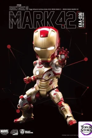 Beast Kingdom - Egg Attack Action EAA-036 Iron Man 3 - Iron Man Mark 42 (Licensed) - Photo 1 | TopGKStore