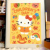 Xing Kong Studio – Sanrio Hello kitty anime 2D decorative painting - Photo 3 | TopGKStore