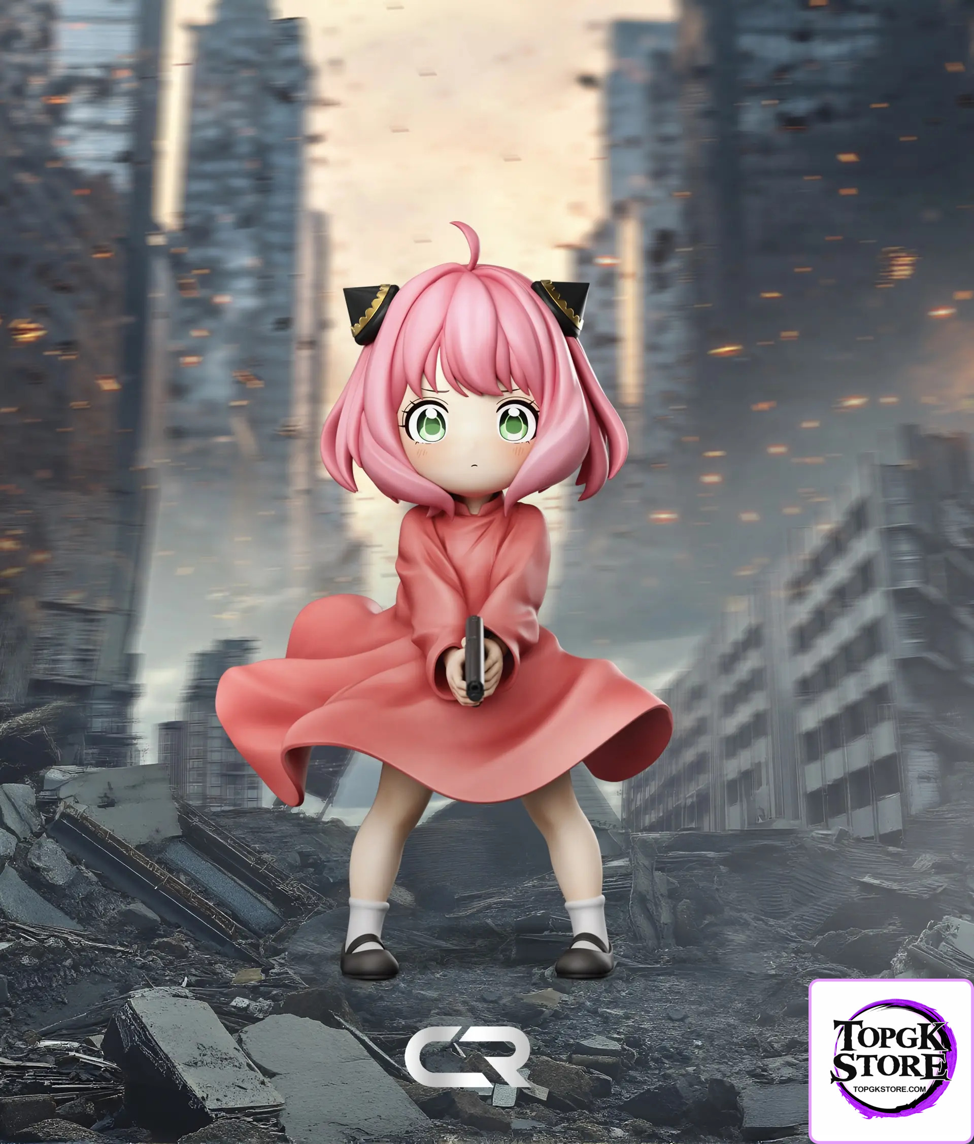 CR Studio – Spy x Family Gun-Raising Anya - Photo 1 | TopGKStore