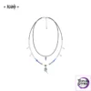 miHoYo - Genshin Impact: Myriad Flames X Mountain Trails Series - Ororon-Themed Double Layer Necklace (Licensed) - Photo 1 |