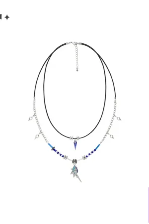miHoYo - Genshin Impact: Myriad Flames X Mountain Trails Series - Ororon-Themed Double Layer Necklace (Licensed) - Photo 1 | 