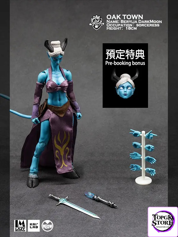 Lazy Monster Studio – Oak town Berylia Dark Moon Assassin & Sorceress (Licensed) - Photo 14 | TopGKStore