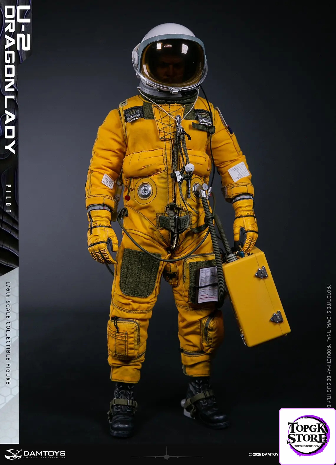 DAMTOYS – 1/6 Scale U-2 Dragon Lady Reconnaissance Aircraft Pilot NO.78110 (Licensed) - Photo 14 | TopGKStore