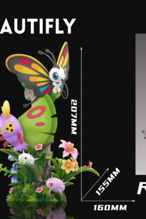 Wonder Studio – Dustox Beautifly Evolution Set Pokémon - Photo 2 | TopGKStore