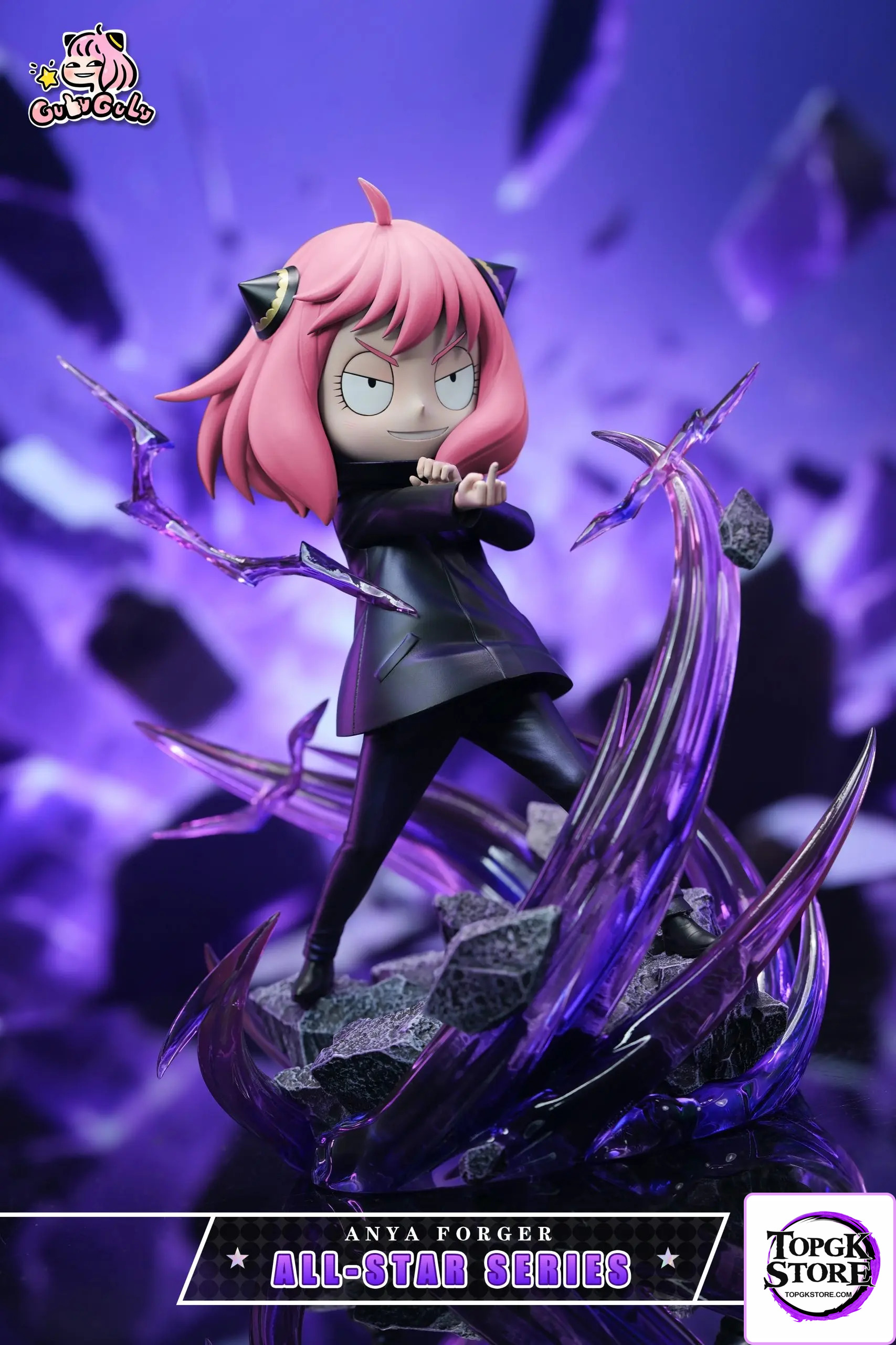 GuluGulu Studio – Spy x Family Anya cos Satoru Gojo - Photo 1 | TopGKStore