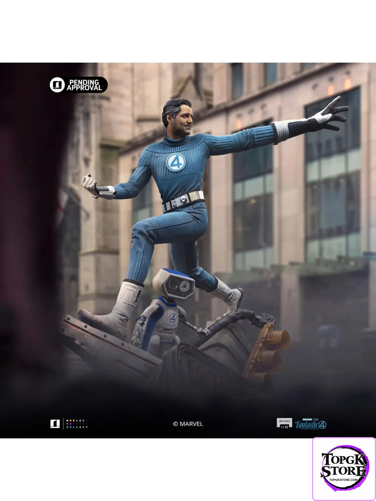 Iron Studio – The Fantastic Four: Invisible Woman & Mister Fantastic MARCAS202925-10 MARCAS203025-10 (Licensed) - P