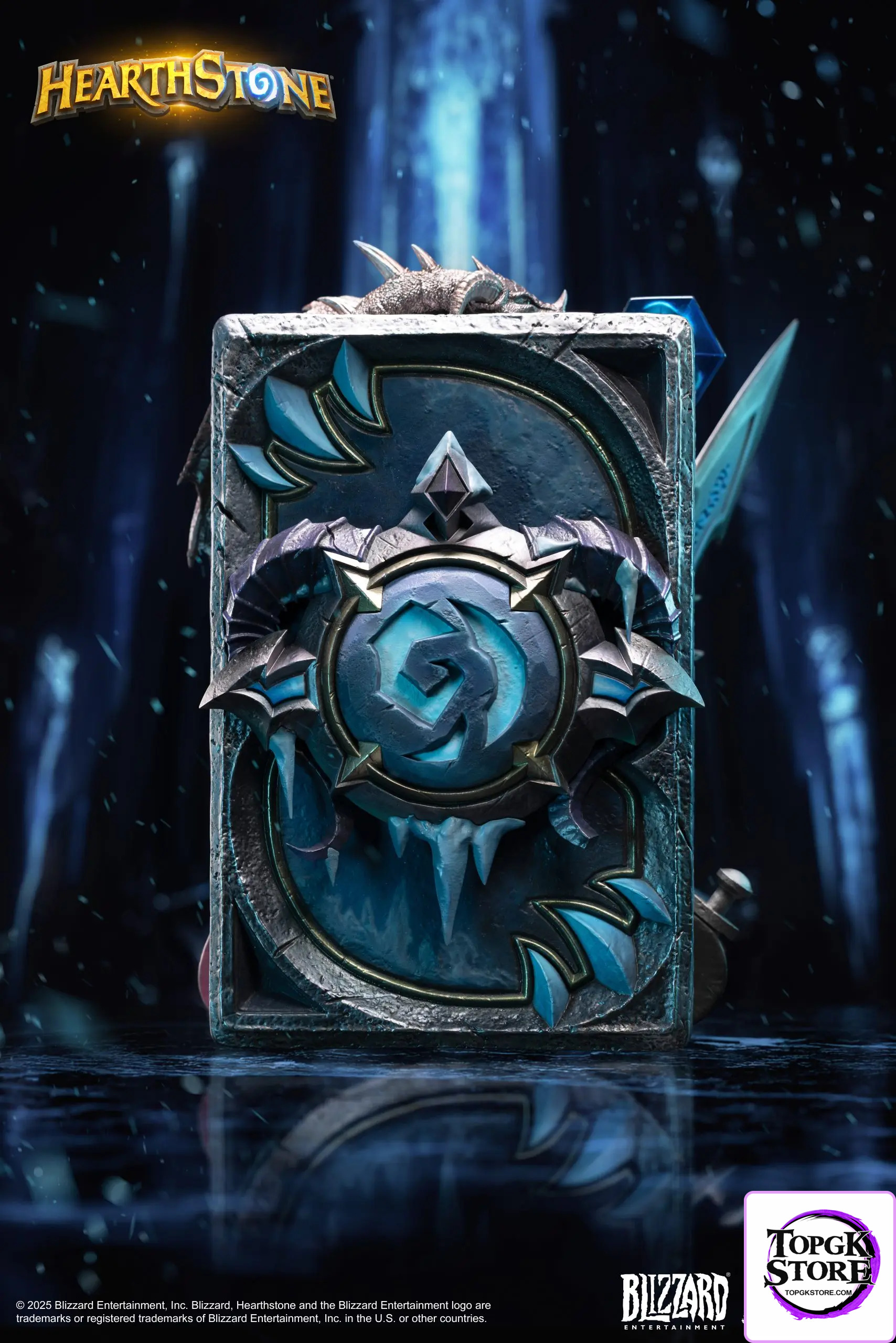 HEX Collectibles – Blizzard Official Licensed Hearthstone Lich King Card Art Statue HEXFRAME04 (Licensed) - Photo 12 |