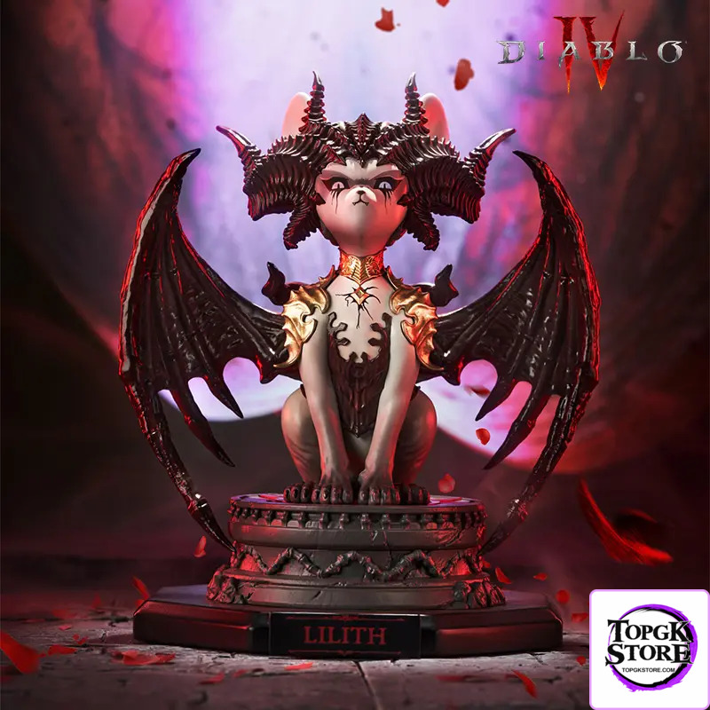BLIZZARD ENTERTAINMENT – Diablo Lilith Meow Light-Up Collectible Figure BLZ007 (Licensed) - Photo 1 | TopGKStore