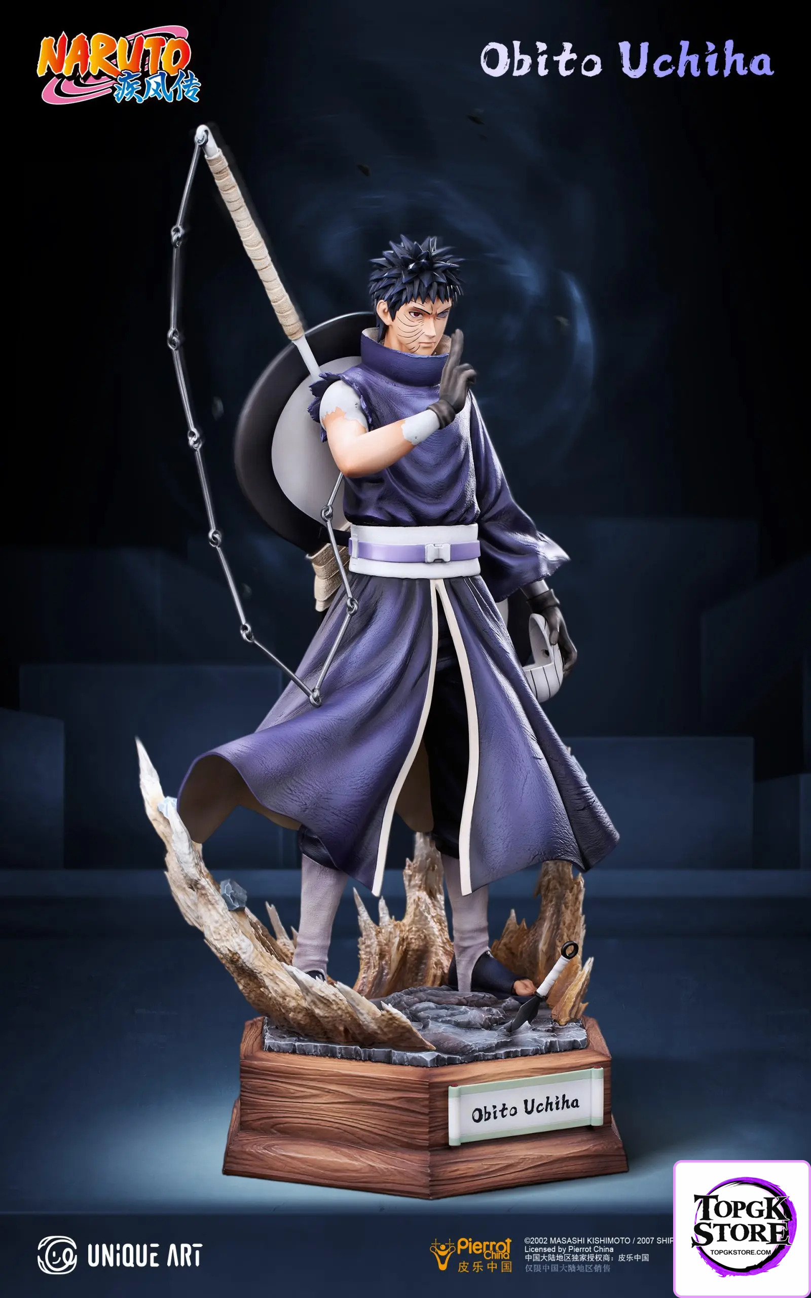 UNiQUE ART – Naruto Hatake Kakashi & Uchiha Obito (Licensed) - Photo 12 | TopGKStore
