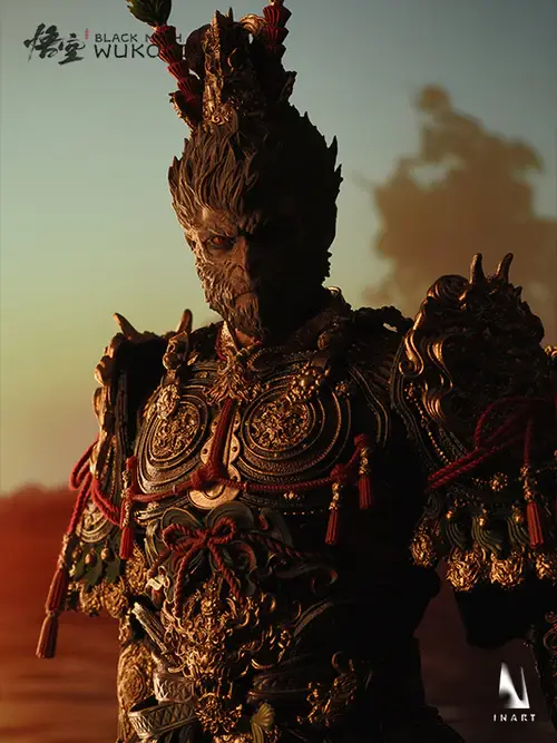 INART – Black Myth: Wukong – The Great Sage’s Broken Shell And The Fourth Sister 1/6 Collectible Figure (Li