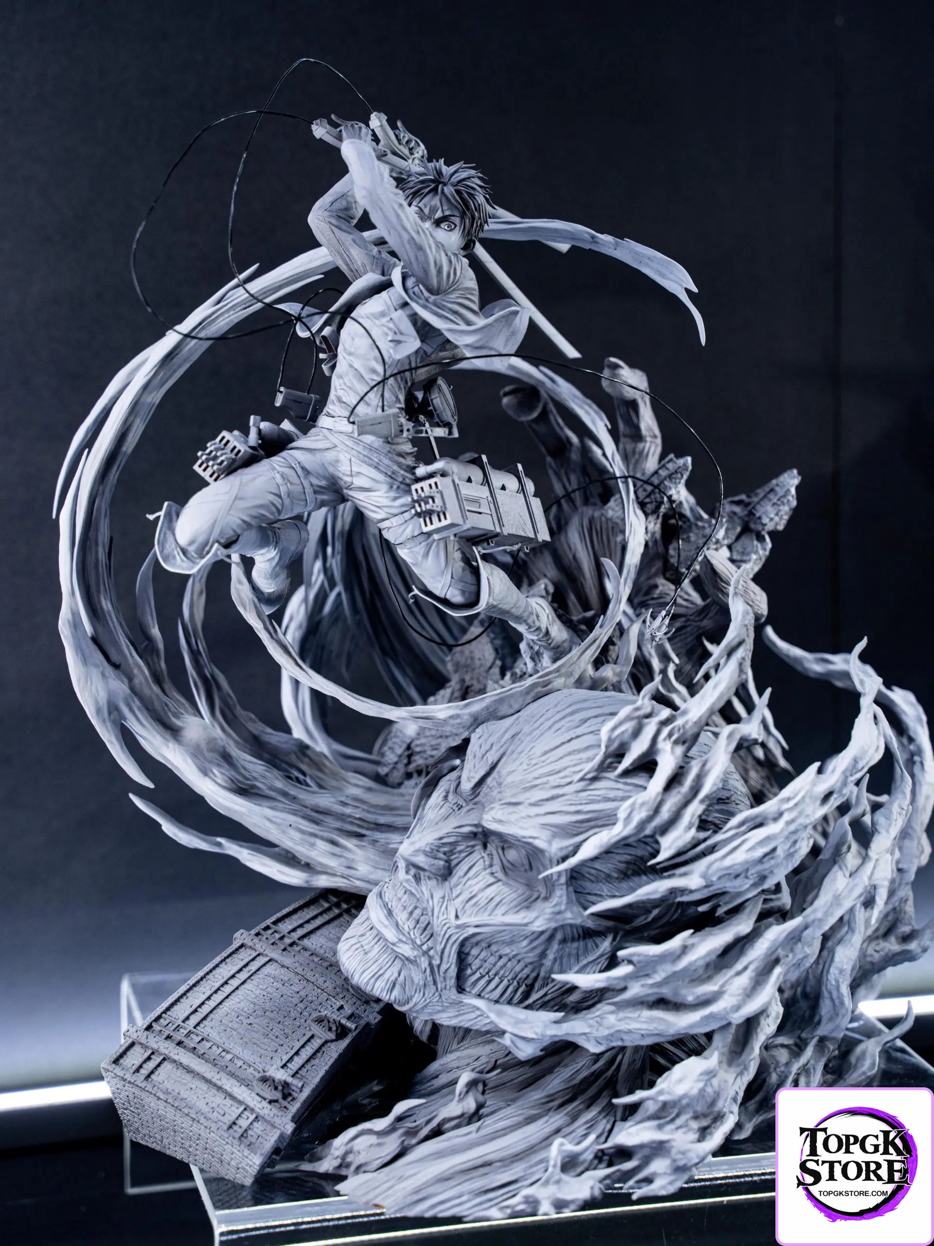 Three Artisan Studio – T Plus Series Attack on Titan Eren Jaeger 1/6 Statue (Licensed) - Photo 3 | TopGKStore