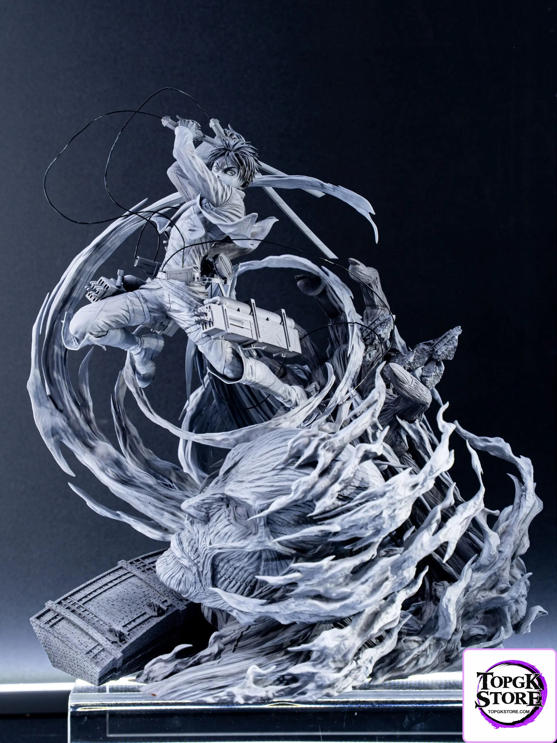 Three Artisan Studio – T Plus Series Attack on Titan Eren Jaeger 1/6 Statue (Licensed) - Photo 4 | TopGKStore