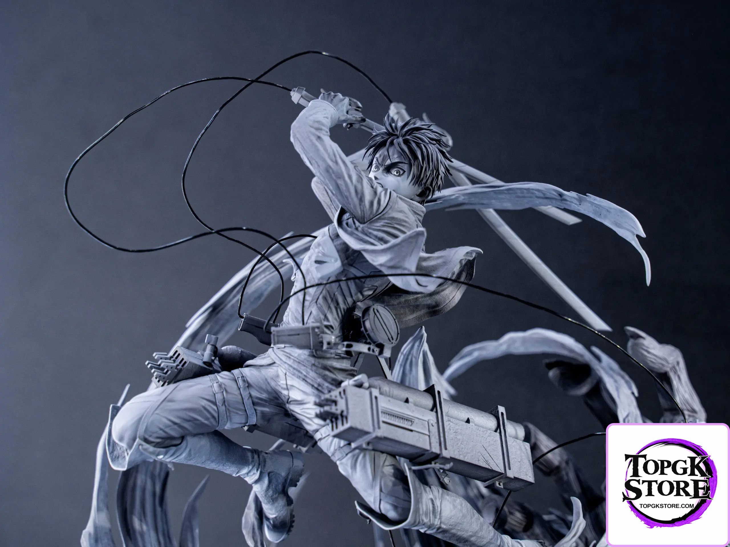 Three Artisan Studio – T Plus Series Attack on Titan Eren Jaeger 1/6 Statue (Licensed) - Photo 8 | TopGKStore