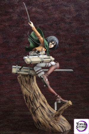 1/8 Scale PV149 Artfx J Series Mikasa Ackerman – Attack on Titan Official Statue – Kotobukiya [In Stock] - Photo 1 | TopGKSto