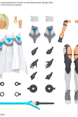 BANDAI SPIRITS – 30MS OPTION PARTS SET 23 (VALKYRIE COSTUME) COLOR C (Licensed) - Photo 2 | TopGKStore