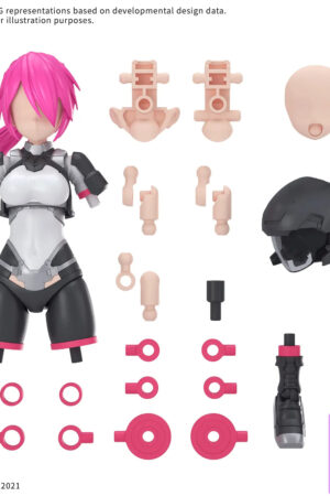 BANDAI SPIRITS – 30MS OPTION PARTS SET 24 (TURBO COSTUME β) COLOR A (Licensed) - Photo 2 | TopGKStore