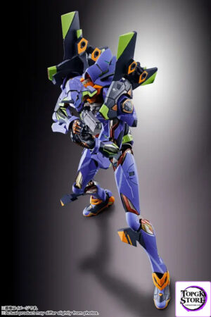 BANDAI SPIRITS – METAL BUILD Evangelion EVA-01 30th with the spear of Gaius “Evangelion Series” (Licensed) 