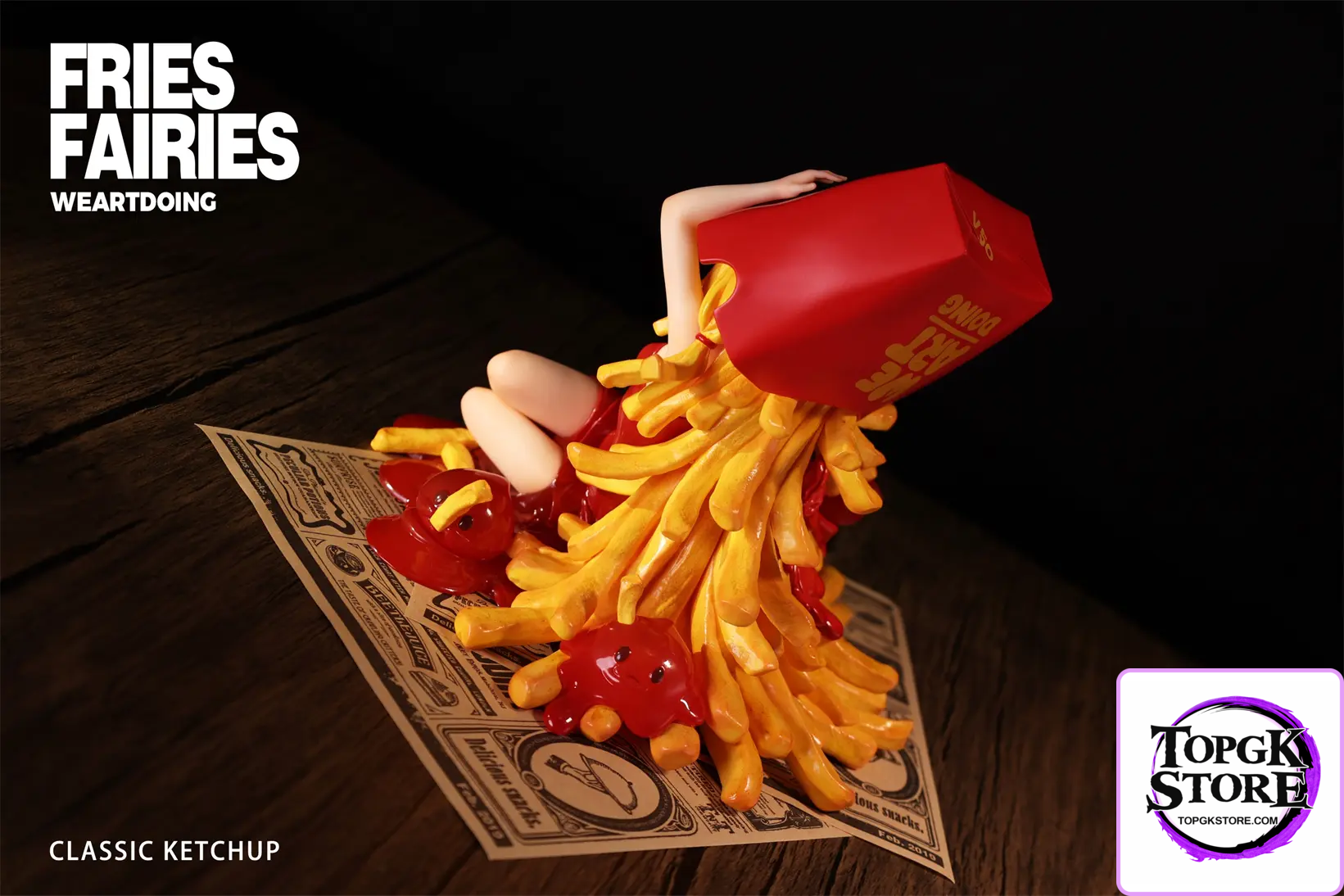 WeArtDoing Studio – Sleeping Beauty-Fries Fairies-Classic Ketchup & Fairies-Wasabi (Licensed) - Photo 23 | TopGKSto