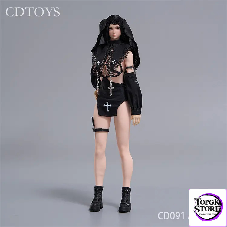CDToys – CD091 1/6 Female Soldier Nurse Cosplay Outfit (Licensed) - Photo 3 | TopGKStore