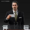 LYNNBOX Studio – Marvel 1/6 Iron Man Tony Stark Press Conference Suit & Podium Set - Photo 8 | TopGKStore
