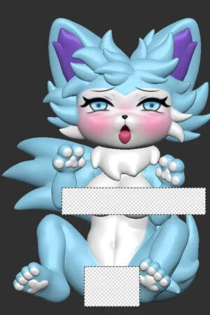 Wang Qing Gu Studio – Furry Eevee Original - Photo 1 | TopGKStore