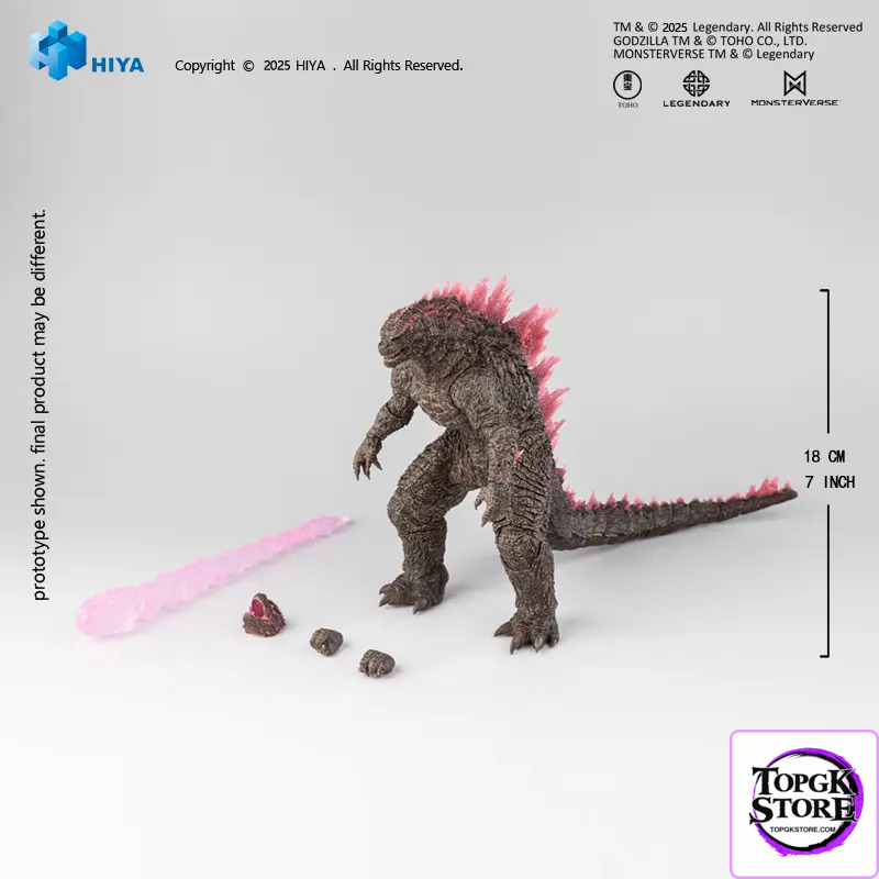 HIYA Toys – Godzilla x Kong: The New Empire Evolved Thermal Blast Godzilla EBG0439 (Licensed) - Photo 3 | TopGKStore