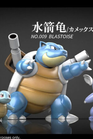 WangWang Studio – 1/20 Illustrated Series Blastoise Set Pokémon - Photo 1 | TopGKStore