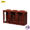 JOYTOY – Individual Soldier Hangar Display Case – Blazing Red & Stellar Purple & Abyssal Blue A B C (Lice