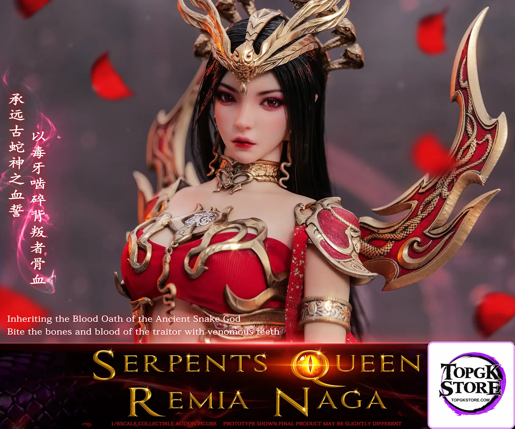 3STOYS – 1/6 Scale Lamia Queen Remia Fully Articulated Action Figure 3S018 (Licensed) - Photo 8 | TopGKStore