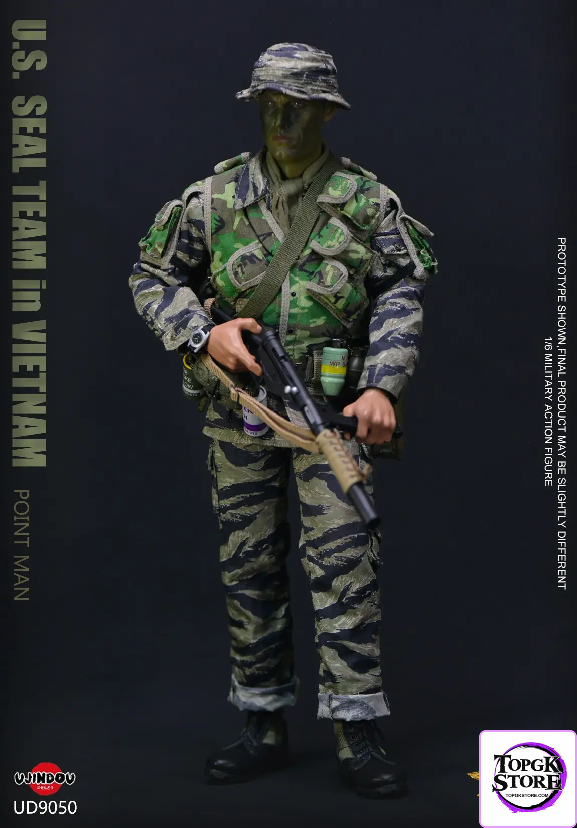 UJINDOU – 1/6 U.S. SEAL TEAM in Vietnam-POINT MAN UD9050 (Licensed) - Photo 1 | TopGKStore