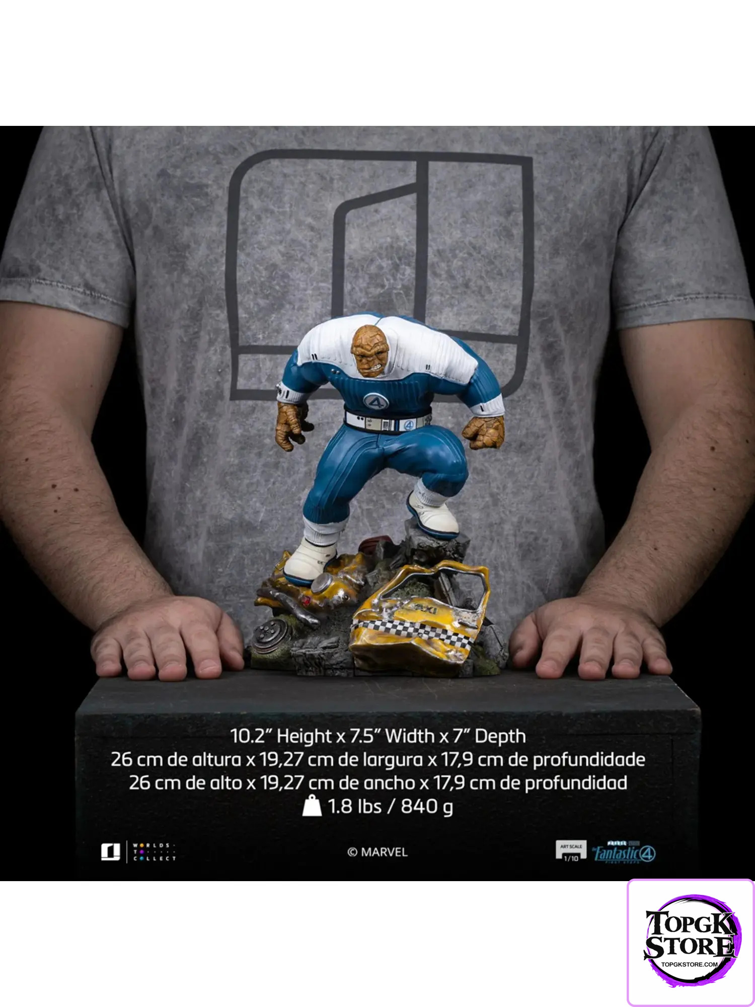 Iron Studio – The Fantastic Four: The Thing & Human Torch MARCAS203135-10 MARCAS203325-10 (Licensed) - Photo 15 | T