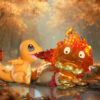 MMLAND Studio – Charmander and Calcifer Linkage Pokémon X Howl’s Moving Castle - Photo 1 | TopGKStore