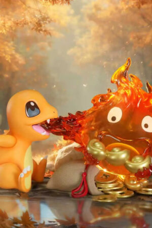 MMLAND Studio – Charmander and Calcifer Linkage Pokémon X Howl’s Moving Castle - Photo 1 | TopGKStore