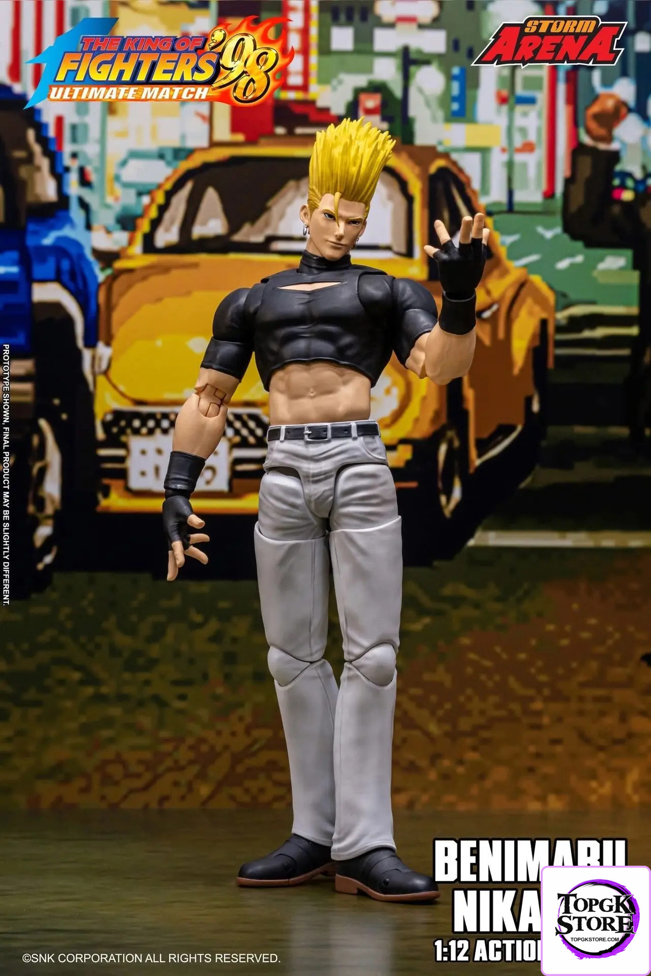 Storm Toys – 1/12 The King of Fighters ’98 Ultimate Match Nikaidou Benimaru Storm Arena (Licensed) - Photo 1 | To