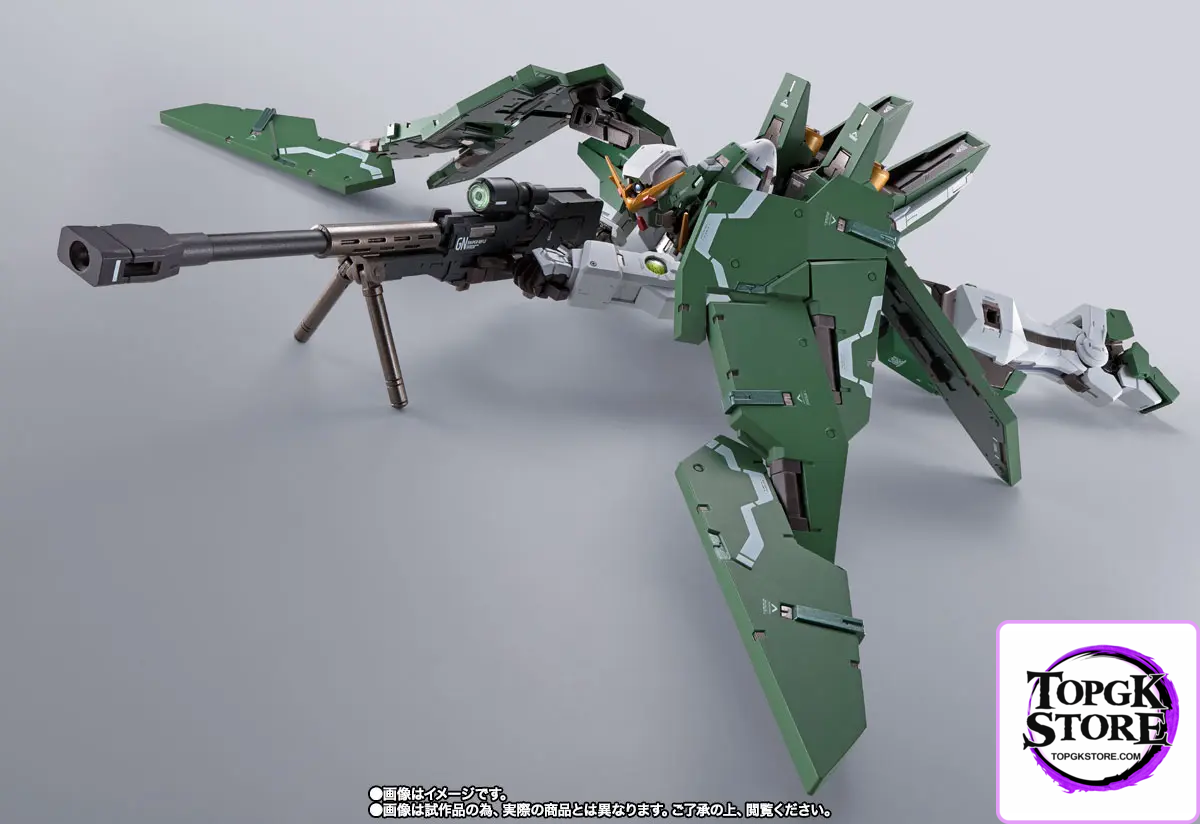 BANDAI SPIRITS – Mobile Suit Gundam 00: Revealed Chronicle GN-002 Gundam Dynames Gundam Devise Dynames Metal Build (Li