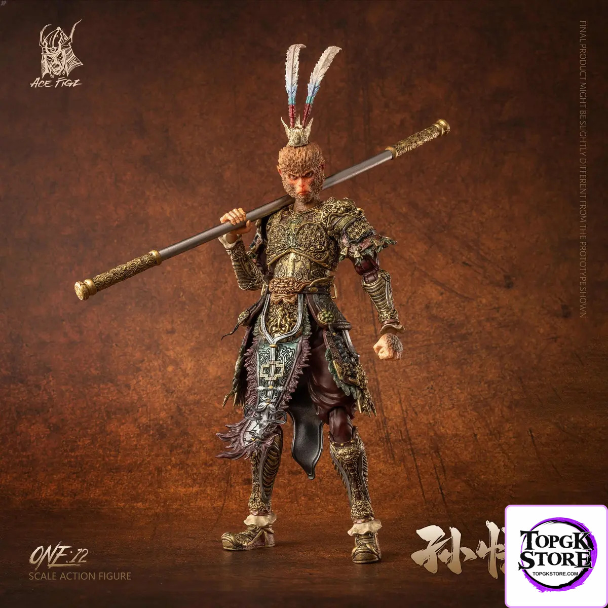 AceFigz Studio – Journey to the West Sun Wukong, The Monkey King 1/12 Scale Action Figure AF10mths-A & AF10mths-B -
