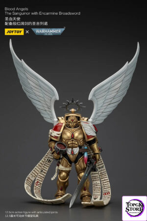 JOYTOY – Blood Angels The Sanguinor with Encarmine Broadsword JT02519 (Licensed) - Photo 2 | TopGKStore