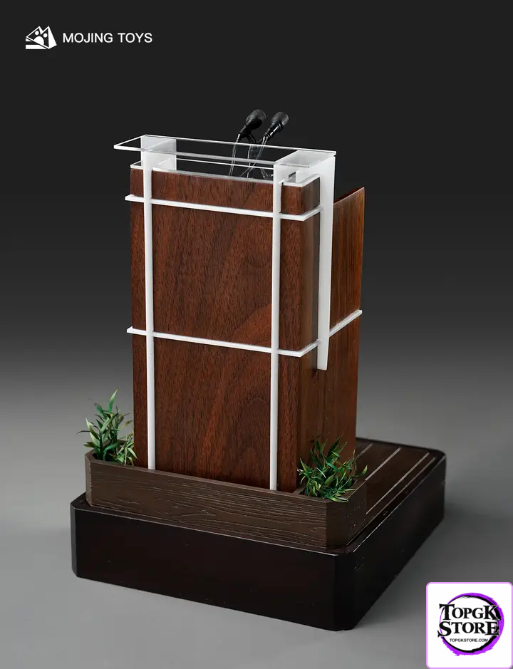 LYNNBOX Studio – Marvel 1/6 Iron Man Tony Stark Press Conference Suit & Podium Set - Photo 5 | TopGKStore