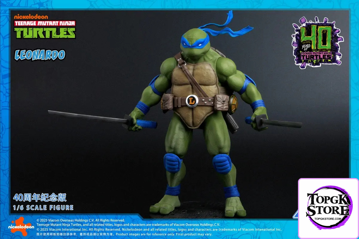 BIGFTOYS – BIGF-001 Leonardo 40th Anniversary Edition 1/6 Scale Action Figure (Licensed) - Photo 19 | TopGKStore