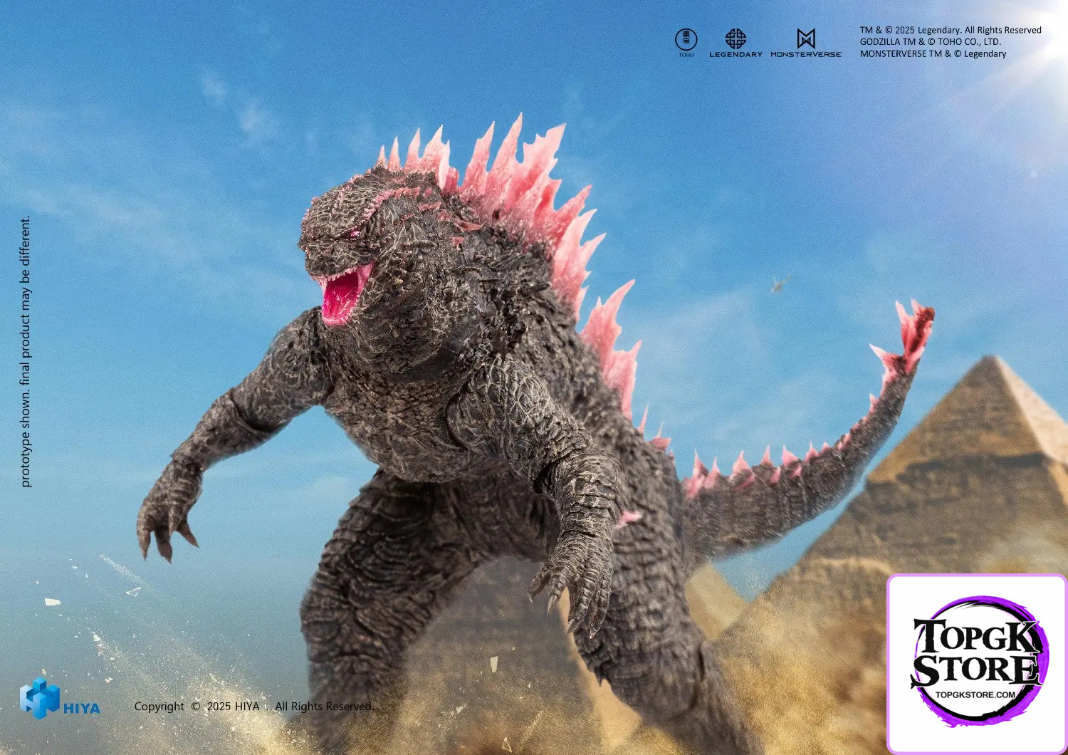 HIYA Toys – Godzilla x Kong: The New Empire Evolved Thermal Blast Godzilla EBG0439 (Licensed) - Photo 18 | TopGKStore