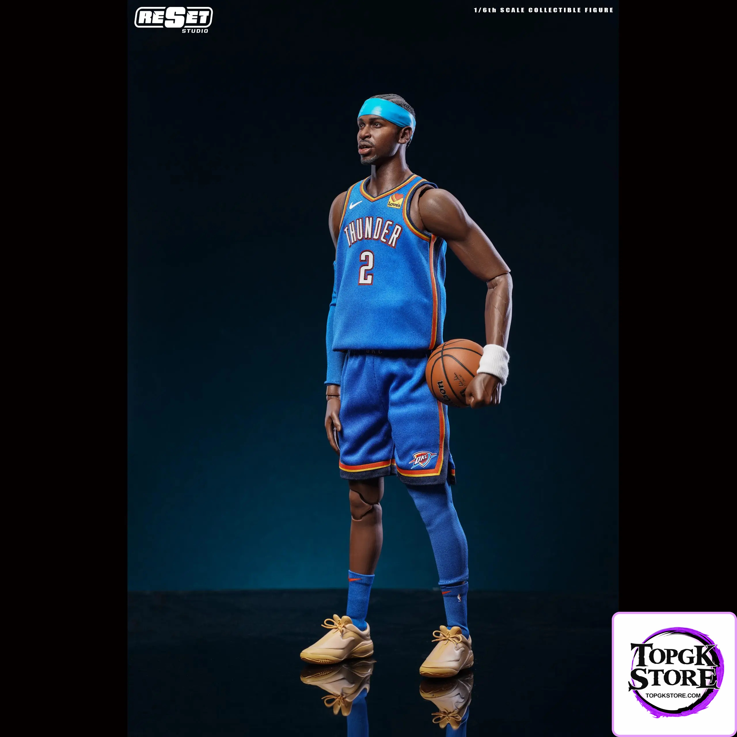 Reset Studio – NBA Oklahoma City Thunder’s Alexander 1/6th Scale Collectible Action Figure Set - Photo 4 | TopGKS