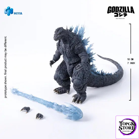 HIYA Toys – Exquisite Basic Series None Scale 7 Inch Godzilla AGAINST MECHAGODZILLA Heat Ray Godzilla Action Figure (Li